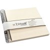 Goldbuch Álbum espiral Cuaderno Linum beige 22x20 cm 40 páginas color crema