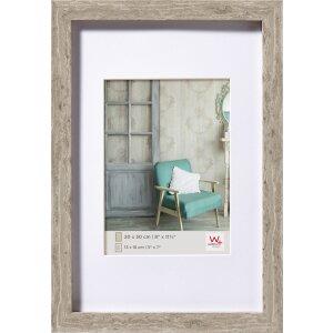 Marco de madera Stockholm gris 10x15 cm