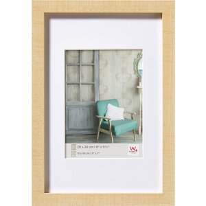 Marco de madera Walther Estocolmo natural 20x30 cm con...