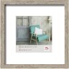 Marco de madera Walther Stockholm gris 30x30 cm con Passepartout 18x18 cm