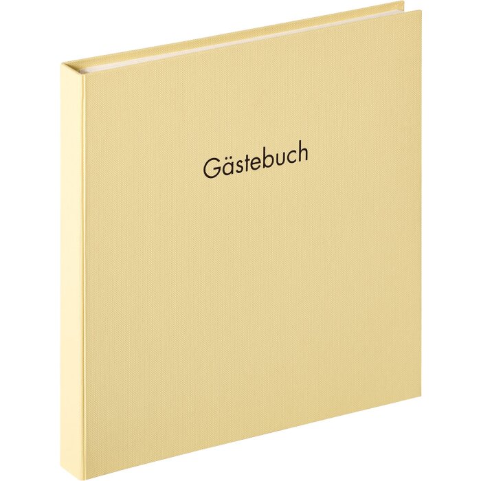 Walther Libro de visitas espiral Fun crema 26x25 cm 50 páginas blancas