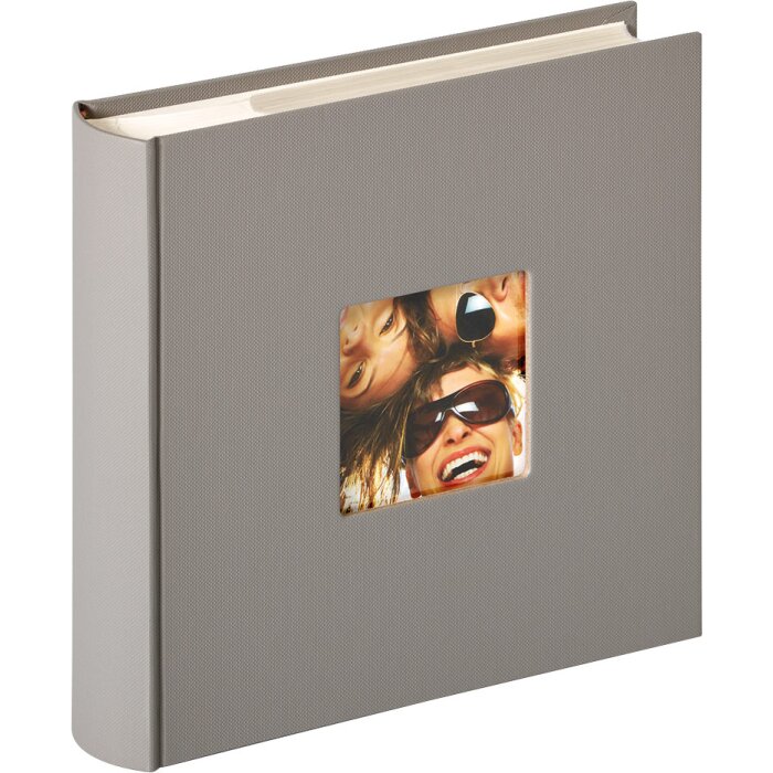 Walther Memo Álbum Deslizable Fun 200 fotos 10x15 cm gris
