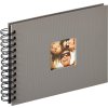 Walther Álbum espiral Fun gris 23x17 cm 40 páginas negras
