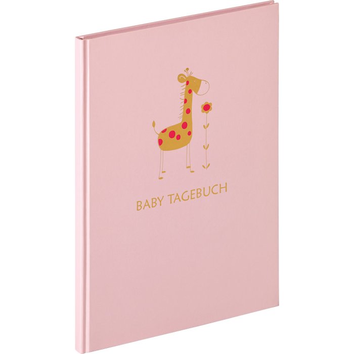 Agenda Walther Baby Animal rosa 20x28 cm 46 páginas