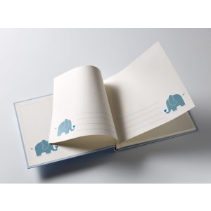 Álbum Walther Baby Animal azul 28x25 cm 50...