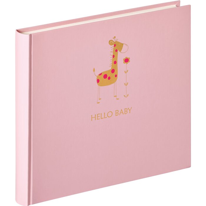 Álbum Walther Baby Animal rosa 28x25 cm 50 páginas blancas