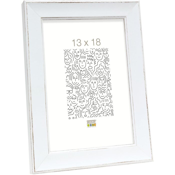 Marco de madera S45YF 15x20 cm blanco