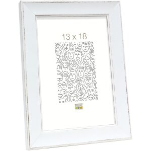Marco de madera S45YF 15x20 cm blanco