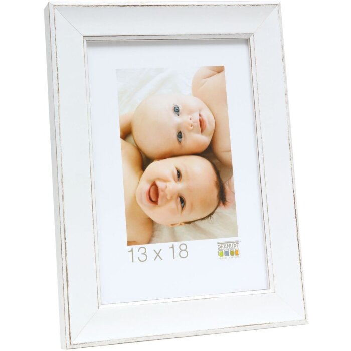 Marco de madera S45YF 30x30 cm blanco