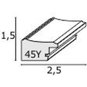 Marco de madera S45YF 30x30 cm blanco