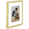 Marco de plástico decoración Sevilla, dorado mate, 60 x 80 cm