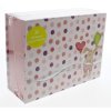 Estuche regalo Little bunny, 3 piezas, rosa