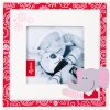 Ele Bele Marco retrato bebé rojo para 1 foto 10x10 cm