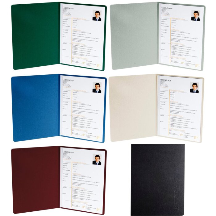 Carpeta de solicitud 2 piezas lino manila 30 hojas