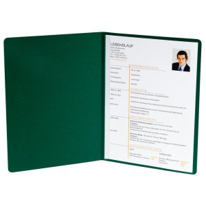 Carpeta de solicitud 2 piezas lino manila 30 hojas