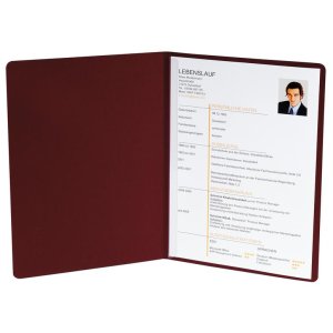 Carpeta de solicitud 2 piezas lino manila 30 hojas