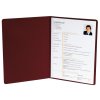 Carpeta de solicitud 2 piezas lino manila 30 hojas