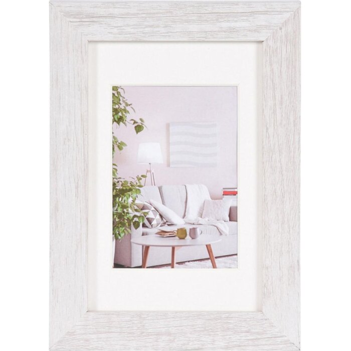 Marco moderno 10x15 cm blanco
