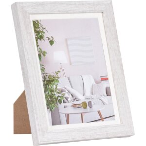Henzo Marco Moderno 15x20 cm blanco con passepartout 10x15 cm