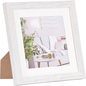 Henzo Marco Moderno 20x20 cm blanco con passepartout 13x13 cm
