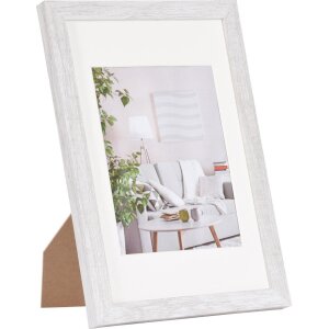Henzo Marco Moderno 20x30 cm blanco con passepartout 15x20 cm