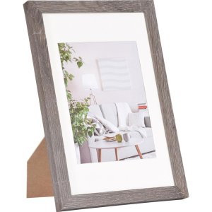 Henzo Marco Moderno 20x30 cm gris oscuro con passepartout 15x20 cm