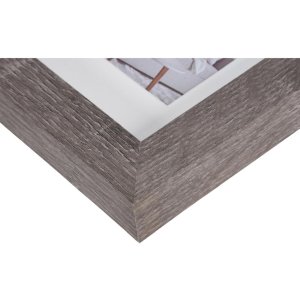 Henzo Marco Moderno 20x30 cm gris oscuro con passepartout 15x20 cm