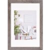 Henzo Marco Moderno 20x30 cm gris oscuro con passepartout 15x20 cm