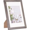Henzo Marco Moderno 20x30 cm gris oscuro con passepartout 15x20 cm