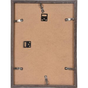 Marco Henzo Modern 30x40 cm gris oscuro con passepartout 20x28 cm