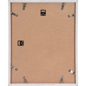 Henzo Marco moderno blanco 40x50 cm con passepartout 30x40 cm