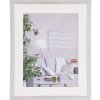 Henzo Marco moderno blanco 40x50 cm con passepartout 30x40 cm
