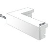 Henzo Marco moderno blanco 40x50 cm con passepartout 30x40 cm