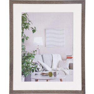 Henzo Marco Moderno 40x50 cm gris oscuro con passepartout...