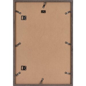 Henzo Marco Moderno 40x60 cm gris oscuro con passepartout 30x45 cm