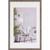 Henzo Marco Moderno 40x60 cm gris oscuro con passepartout 30x45 cm