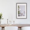 Henzo Marco Moderno 40x60 cm gris oscuro con passepartout 30x45 cm