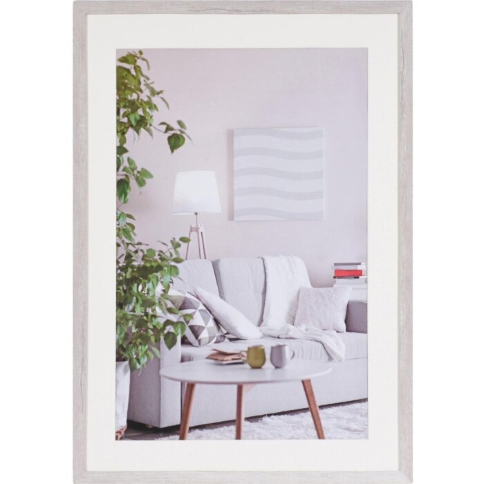 Marco moderno 50x70 cm blanco