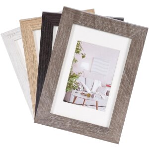 Henzo Marco Moderno 50x70 cm gris oscuro con passepartout 40x60 cm