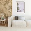 Henzo Marco Moderno 50x70 cm gris oscuro con passepartout 40x60 cm