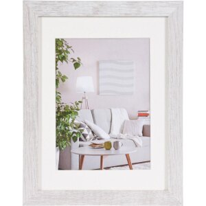 Marco Henzo Modern 18x24 cm blanco con passepartout 13x18 cm
