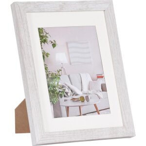 Marco Henzo Modern 18x24 cm blanco con passepartout 13x18 cm