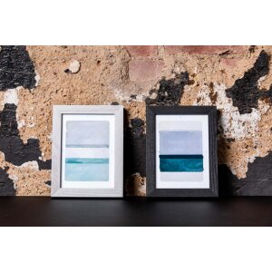 Marco Henzo Modern 18x24 cm blanco con passepartout 13x18 cm