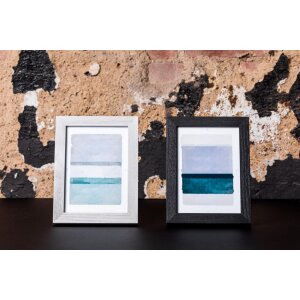 Marco Henzo Modern 18x24 cm blanco con passepartout 13x18 cm