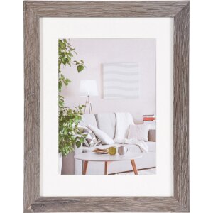 Marco moderno 18x24 cm gris oscuro