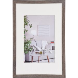 Marco moderno 30x45 cm gris oscuro