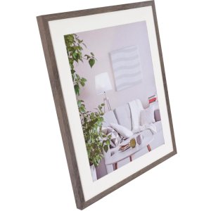 Henzo Marco Moderno 50x60 cm gris oscuro con passepartout 40x50 cm