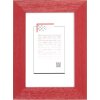 Marco de madera Tutti Frutti 10x15 cm rojo
