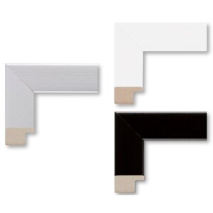 Marco de madera MAT 24x30 cm blanco