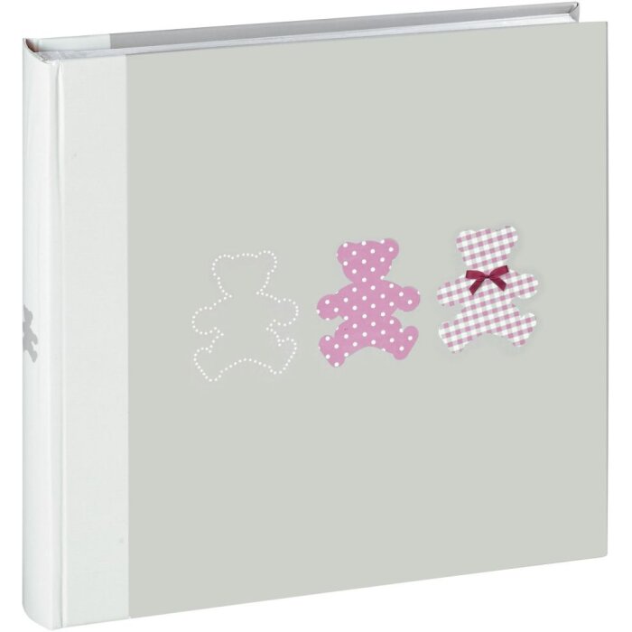 Ceanothe Baby Album Timotee rosa 30x30 cm 60 páginas blancas